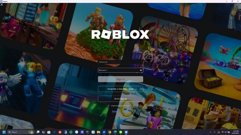 Cách chơi Roblox trên máy tính bằng trình duyệt Web