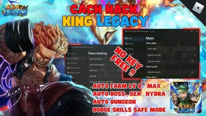 Tính Năng Mod Nổi Bật Khi Sở Hữu Hack King Legacy hack-king-legacy-02