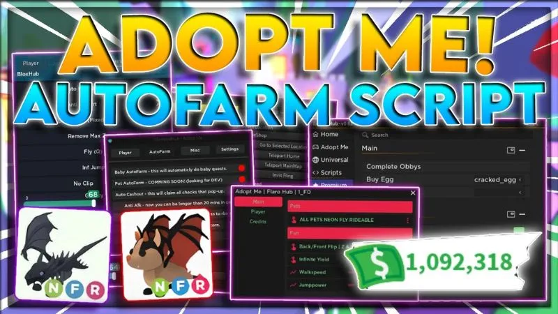 Những Đặc Quyền Ưu Việt Chỉ Có Tại Phiên Bản Hack Adopt Me
