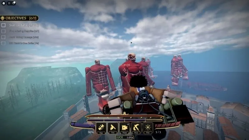 Chiến Đấu Bằng ODM Gear Tốc Độ Cao Trong Attack On Titan Revolution