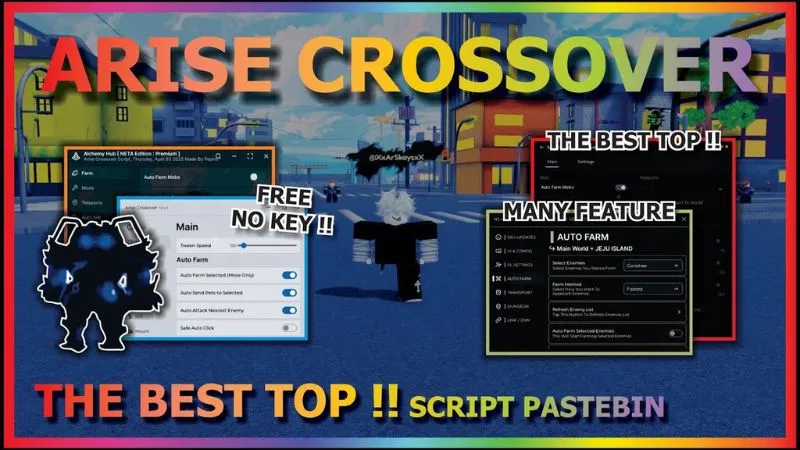 Những Đặc Quyền "Phá Đảo" Từ Tính Năng Script Arise Crossover