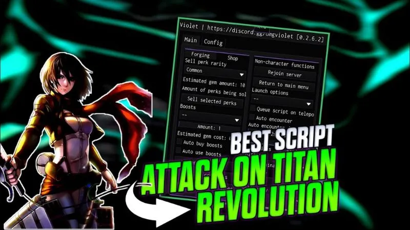 Thông Tin Về Script Attack On Titan Revolution