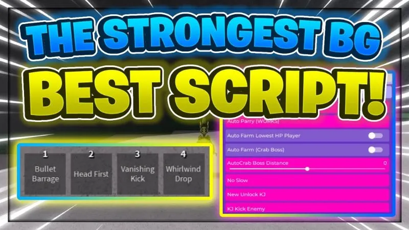 Thông Tin Về Script The Strongest Battlegrounds