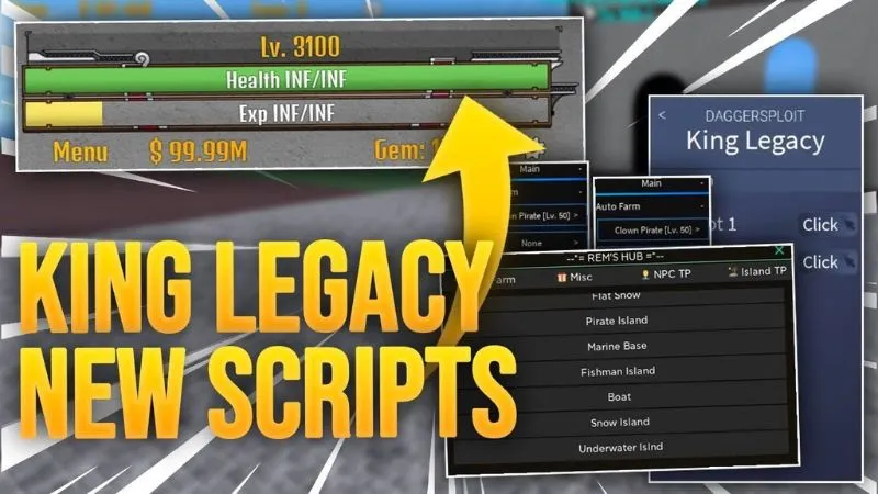Tổng Hợp Script King Legacy Mới Nhất