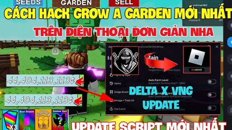 Tính Năng Hack Grow A Garden VNG Tính Năng Hack Grow A Garden VNG