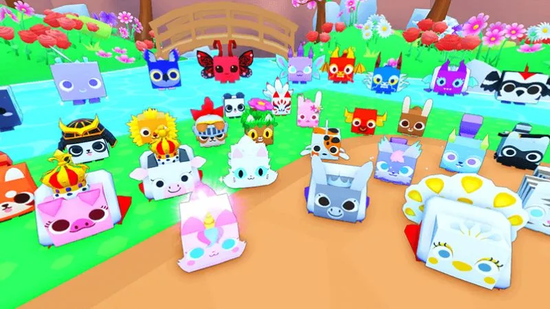 Hệ thống thú cưng trong Pet Simulator 99 Roblox